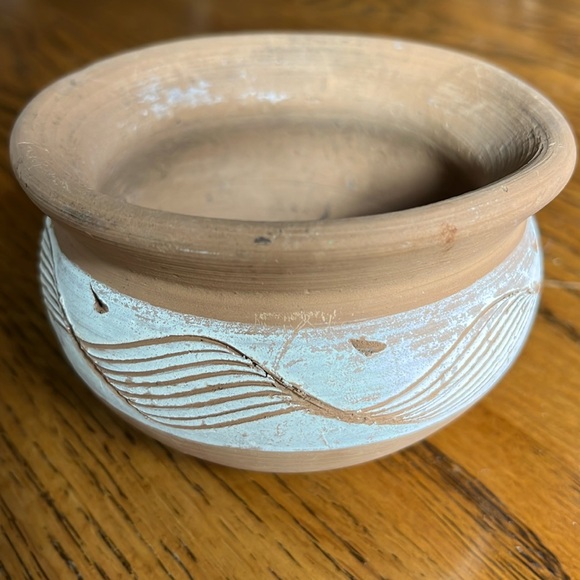 Little Southwest pottery clay planter pot small nice for succulents natural - Picture 1 of 10